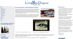 Desktop Screenshot of livingyogaprogram.com